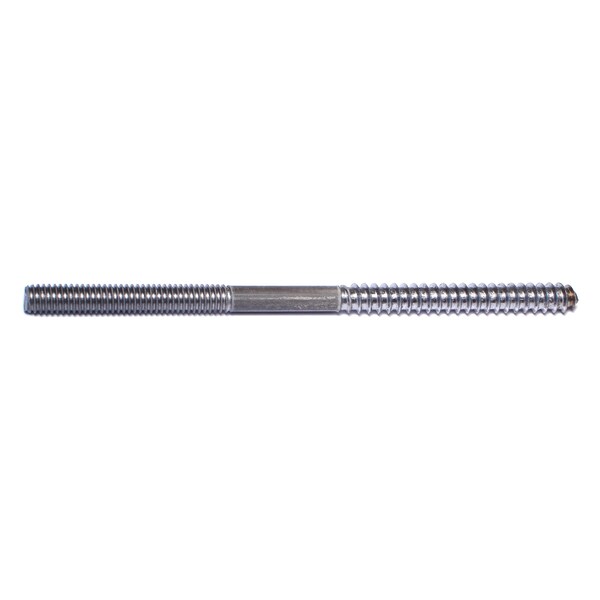 5/16 in Thread to 5/16"-18 Thread, 50 PK Steel, Plain Finish